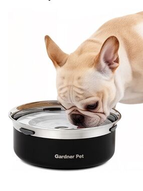 Gardner Anti Spill/Splash Water Dog Bowl